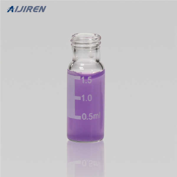 amber HPLC autosampler vials with pp cap Common use